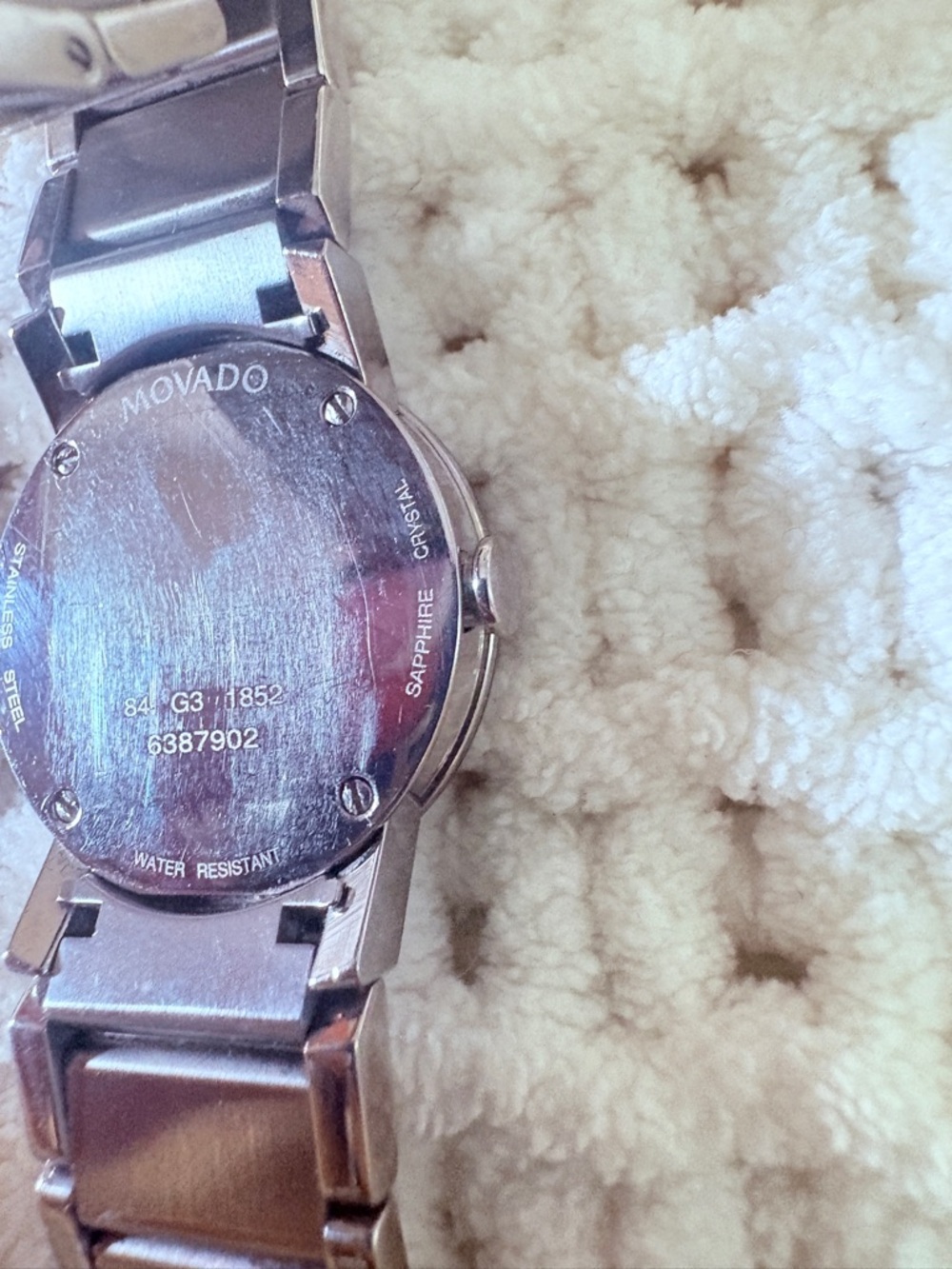 Movado Silver Minimalist Museum Dial Bracelet Watch - Picture 3 of 5